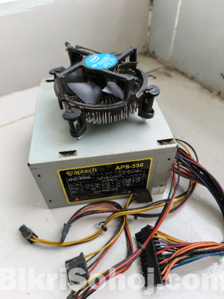 Aptech 200 W PSU & Cooling Fan .